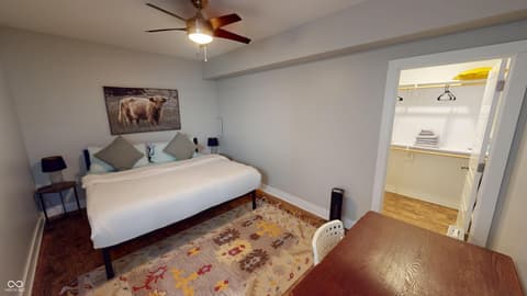 Bedroom at 1112 Spann Avenue, Indianapolis, IN
