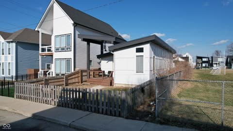 Front exterior at 1112 Spann Avenue, Indianapolis, IN