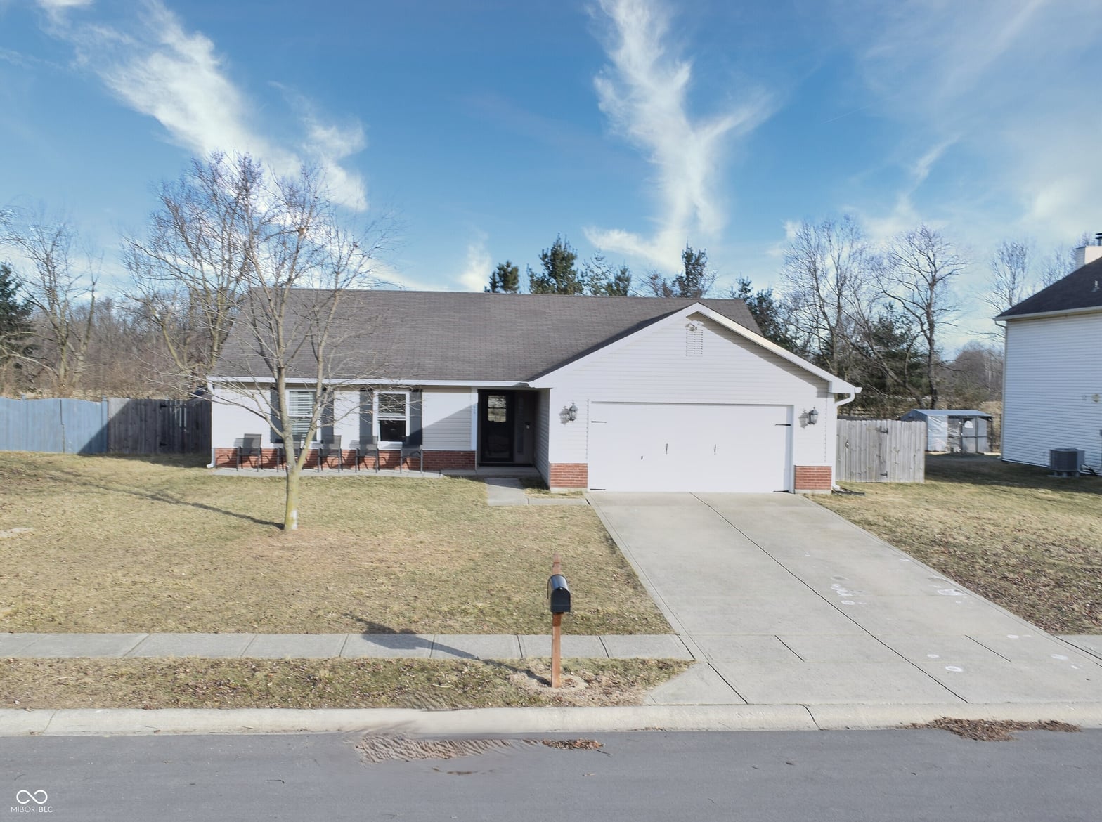 Front exterior at 413 E New York Street, Fortville, IN