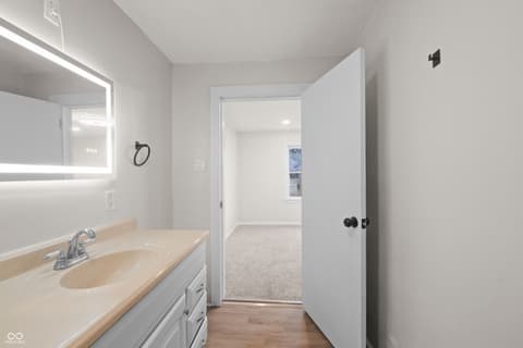 Bathroom at 2928 S Arlington Avenue, Indianapolis, IN