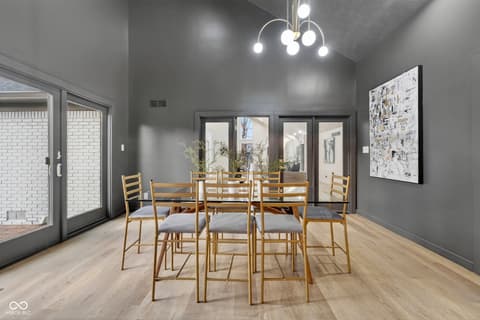 Dining room at 897 Nevelle Lane, Carmel, IN