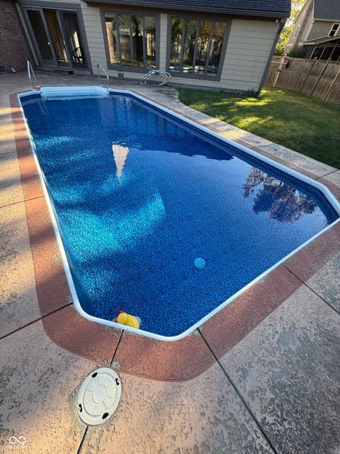 Pool at 897 Nevelle Lane, Carmel, IN