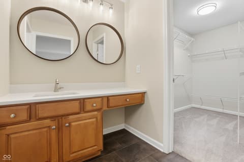 Primary bathroom at 9201 Wadsworth Court, Fishers, IN