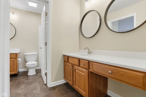 Primary bathroom at 9201 Wadsworth Court, Fishers, IN