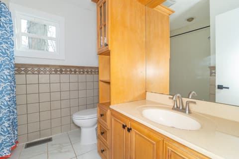 Bathroom at 1127 Hickory Lane, New Castle, IN