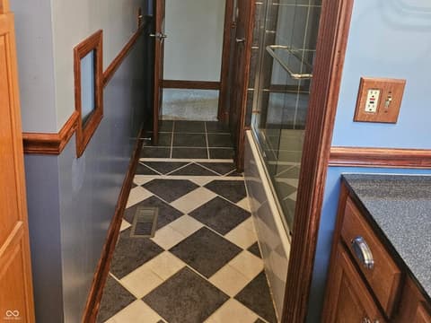 Hallway at 7855 Bluff Road, Indianapolis, IN