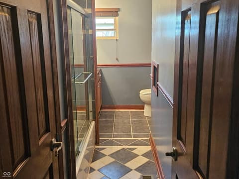 Bathroom at 7855 Bluff Road, Indianapolis, IN