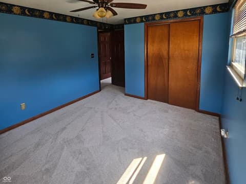 Bedroom at 7855 Bluff Road, Indianapolis, IN