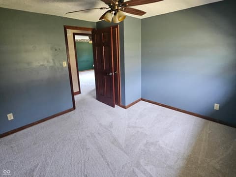 Bedroom at 7855 Bluff Road, Indianapolis, IN