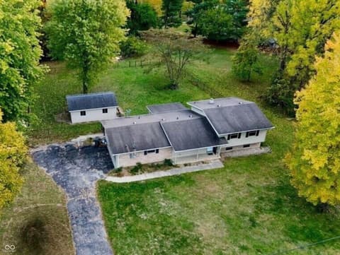 Aerial view at 7855 Bluff Road, Indianapolis, IN