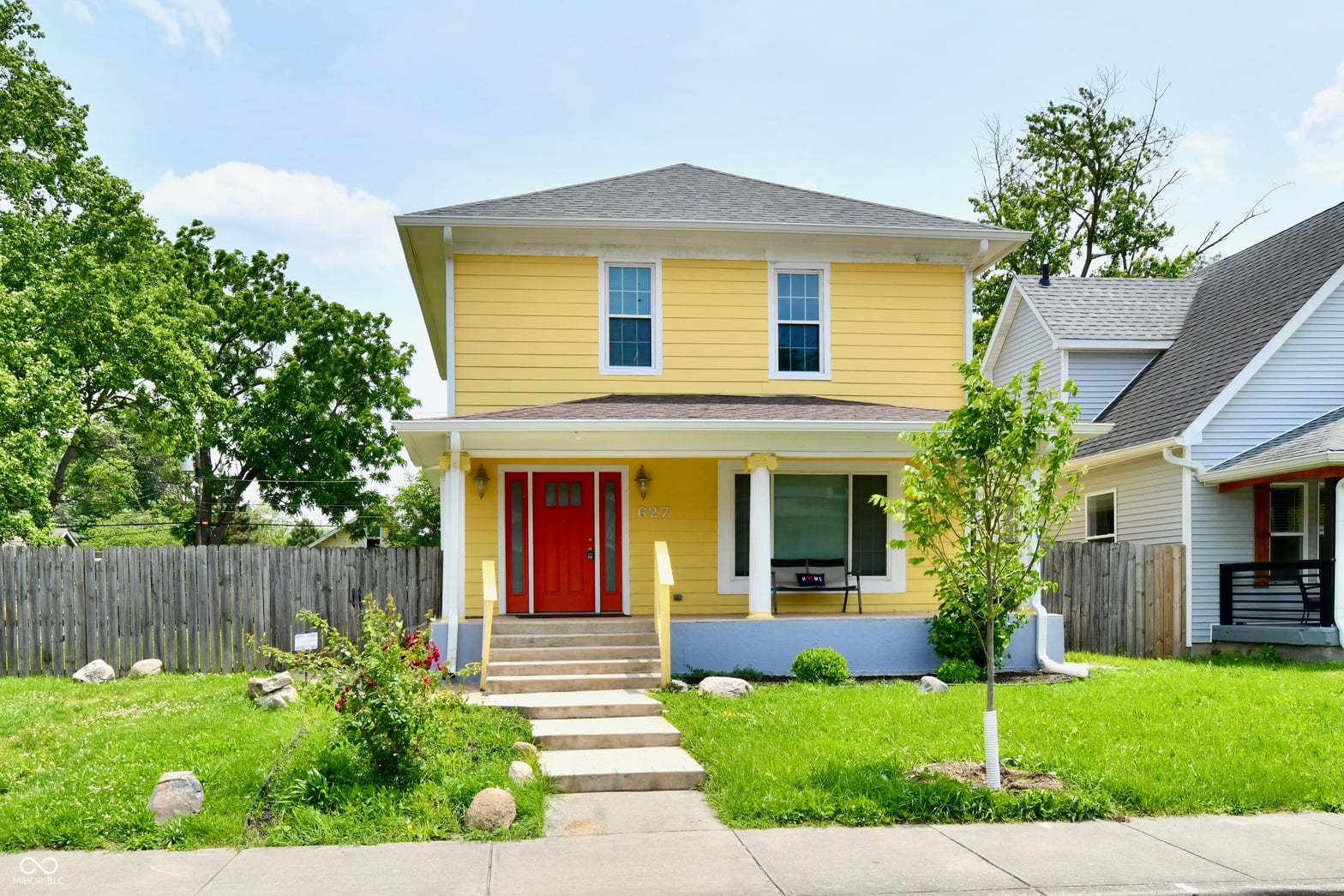 Front exterior at 627 N Gray Street, Indianapolis, IN