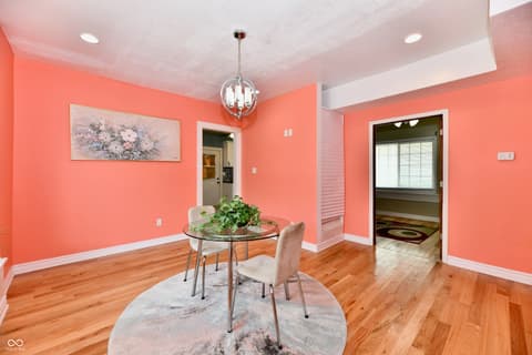 Dining room at 627 N Gray Street, Indianapolis, IN