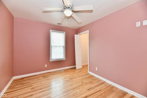 Bedroom at 627 N Gray Street, Indianapolis, IN