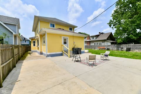 Yard at 627 N Gray Street, Indianapolis, IN