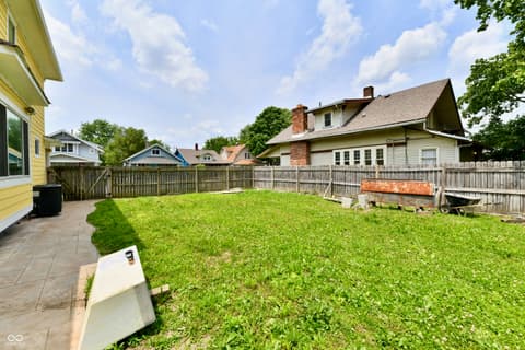 Yard at 627 N Gray Street, Indianapolis, IN