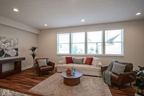 Living room at 1653 Lexington Avenue, Indianapolis, IN