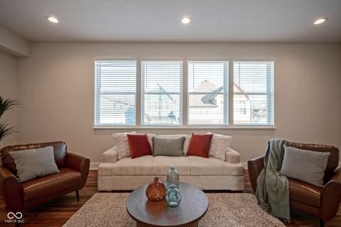 Living room at 1653 Lexington Avenue, Indianapolis, IN