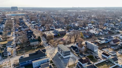 Aerial view at 1653 Lexington Avenue, Indianapolis, IN