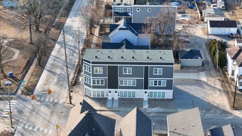 Aerial view at 1653 Lexington Avenue, Indianapolis, IN