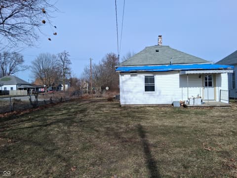 Backyard at 1603 C Avenue, New Castle, IN