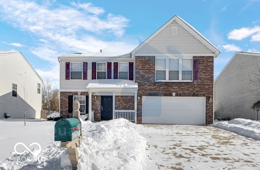 Front exterior at 6853 Governors Point Boulevard, Indianapolis, IN