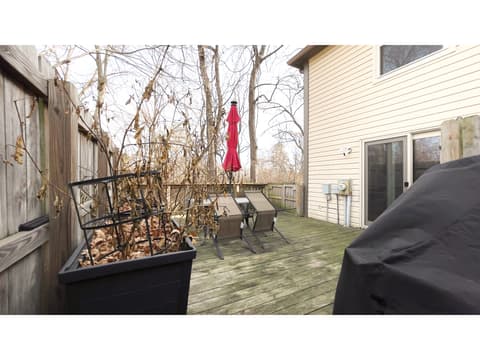 Outdoor living area at 11538 Eden Ridge Court, Indianapolis, IN