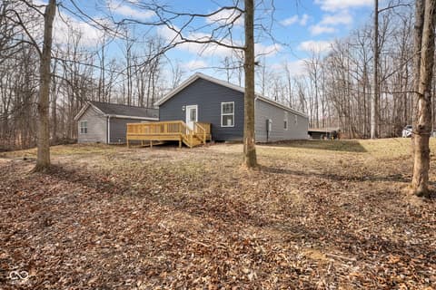 Backyard at 193 Ivy Court, Cloverdale, IN