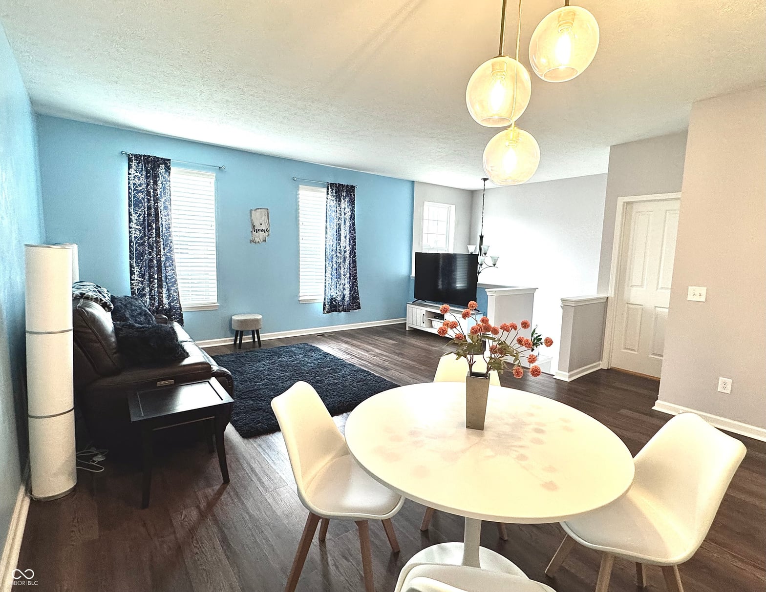 Bright open-concept living space with modern finishes.