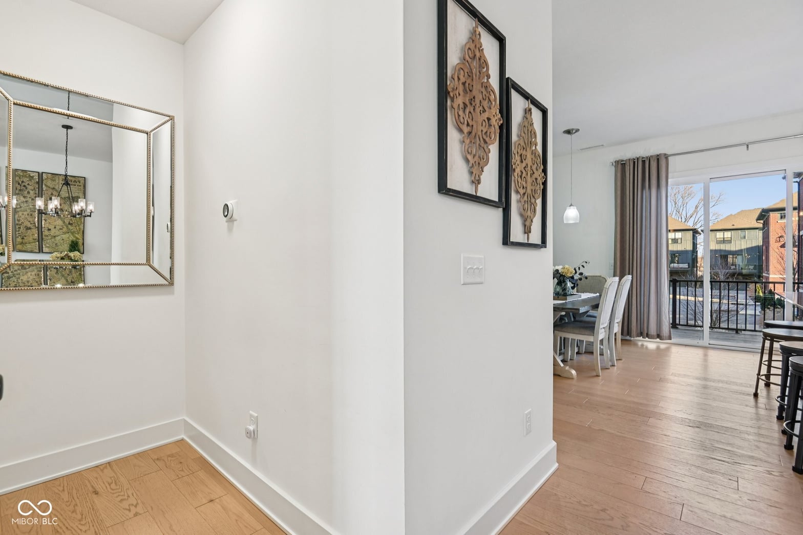 Modern ensuite with walk-in shower and open layout