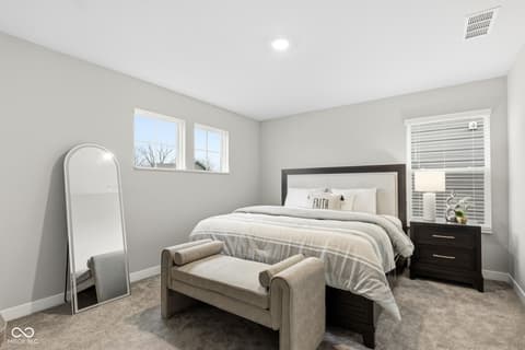 Primary bedroom at 15546 Senita Lane, Fishers, IN