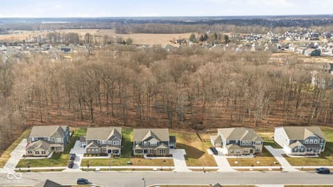 Aerial view at 15546 Senita Lane, Fishers, IN