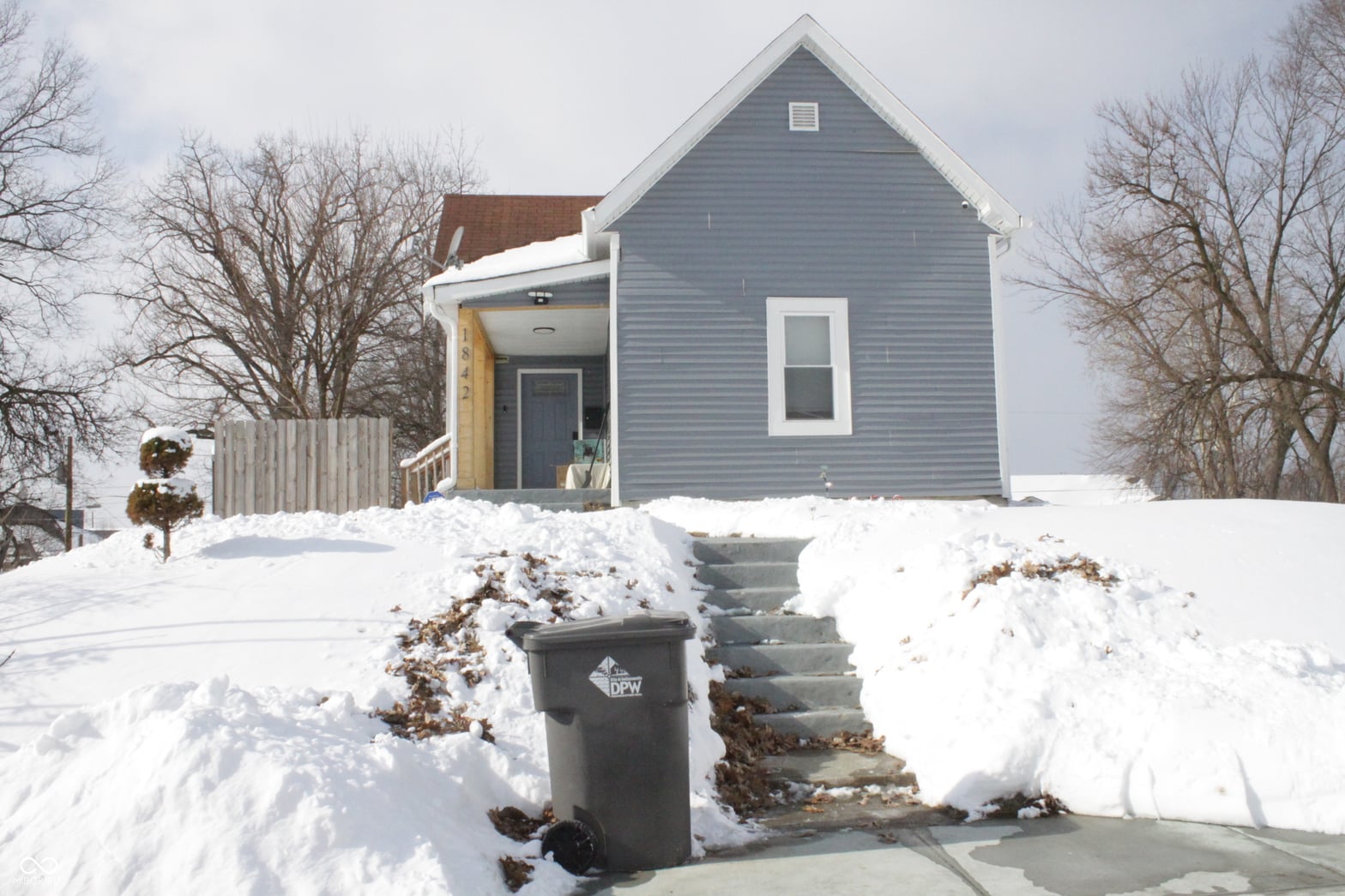 Front exterior at 1842 Tallman Avenue, Indianapolis, IN