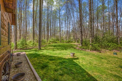 Yard at 8277 E Lake Shore Drive, Rockville, IN