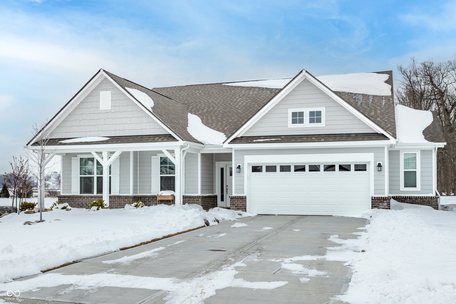 Front exterior at 20429 Atchison Way, Westfield, IN