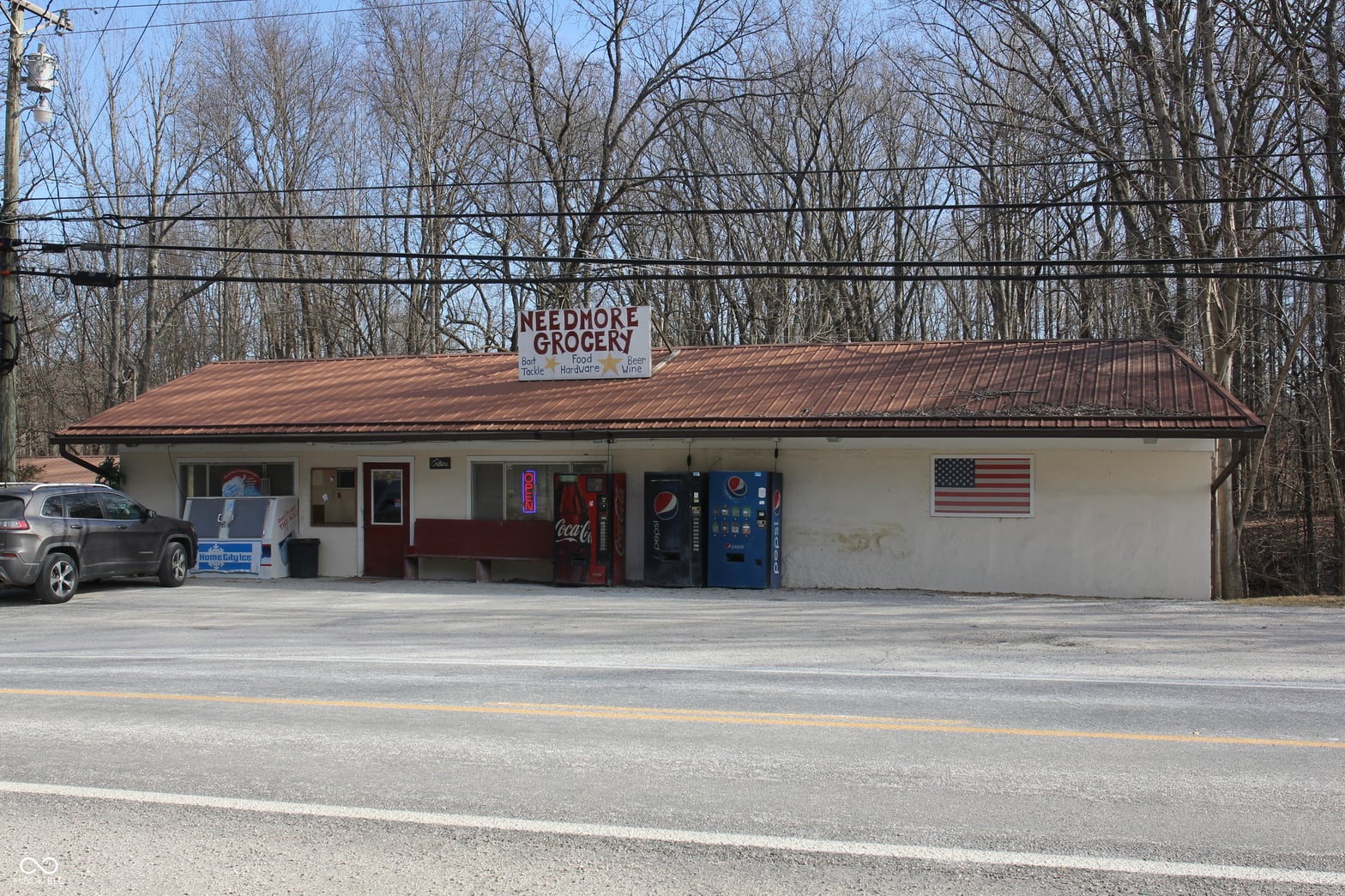 Front exterior at 4823 State Road 45, Nashville, IN