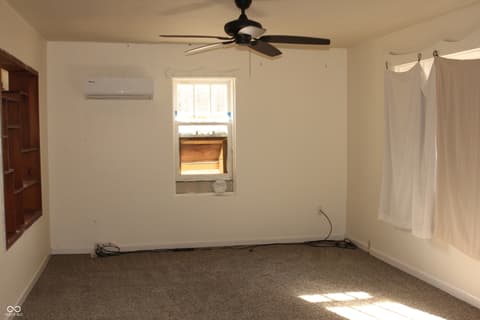 Living room at 4823 State Road 45, Nashville, IN