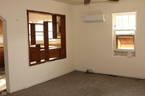Living room at 4823 State Road 45, Nashville, IN