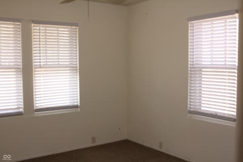 Primary bedroom at 4823 State Road 45, Nashville, IN