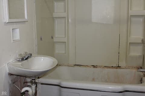 Bathroom at 4823 State Road 45, Nashville, IN