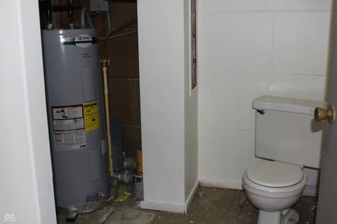 Bathroom at 4823 State Road 45, Nashville, IN