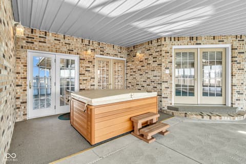 Outdoor living area at 3693 N 675 E, Darlington, IN