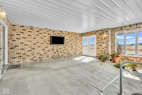 Outdoor living area at 3693 N 675 E, Darlington, IN