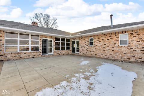 Backyard at 3693 N 675 E, Darlington, IN