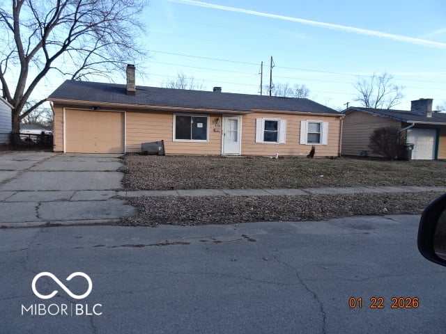 Front exterior at 6226 E 43rd Street, Indianapolis, IN