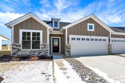 Front exterior at 2879 Piper Place, Plainfield, IN