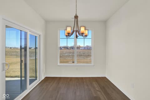 Dining room at 2879 Piper Place, Plainfield, IN