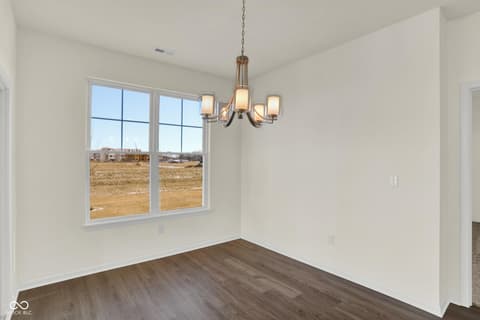 Dining room at 2879 Piper Place, Plainfield, IN