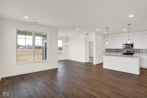 Living room at 2879 Piper Place, Plainfield, IN