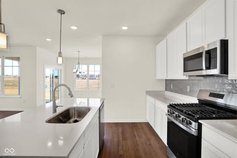 Kitchen at 2879 Piper Place, Plainfield, IN