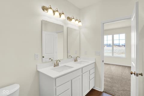 Bathroom at 2879 Piper Place, Plainfield, IN